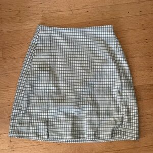 Brandy Melville Y2K plaid mini skirt clueless collegiate blokecore preppy